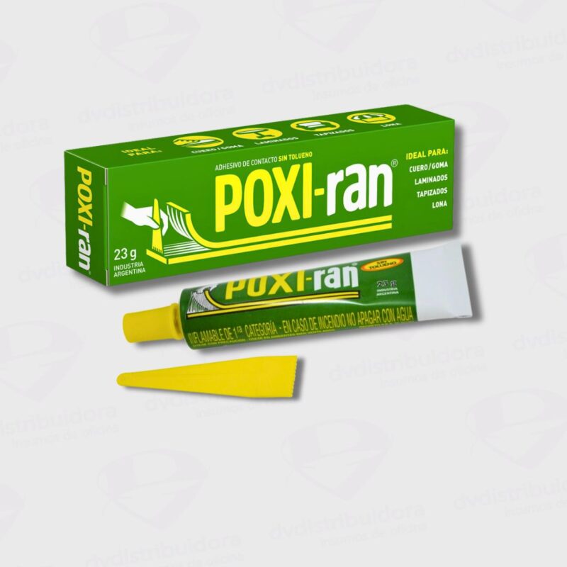 Adhesivo Pegamento Poxiran Sin Tolueno 23grs 1