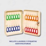 Armario Portallaveros Para 24 Llaves Dasa AL-24 - Estructura Metálica y Cerradura Inviolable - Imagen 2