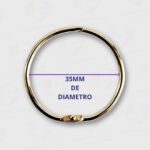 Aros Metálicos De 35MM Niquelados Ezco - Resistencia y Variedad de Medidas - Imagen 4