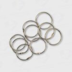 Aros Metálicos De 40MM Niquelados Ezco - Organización y Durabilidad - Imagen 2