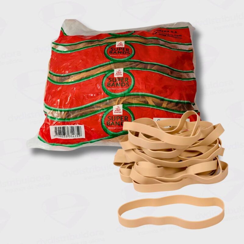 Bandas Gomitas Elasticas Superbands Ancha x 500grs