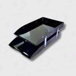 Bandeja Papelera De Escritorio De 2 Pisos Oficio Liggo - Organización Eficiente y Resistente