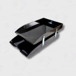 Bandeja Papelera De Escritorio De 2 Pisos Oficio Liggo - Organización Eficiente y Resistente - Imagen 4