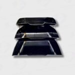 Bandeja Papelera De Escritorio De 3 Pisos Oficio Liggo - Mayor Organización Eficiente y Resistente - Imagen 4