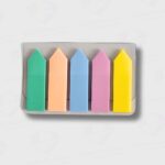 Banderitas Señaladoras Autoadhesivas Pastel Deli - 5 Blocks x 20 Hojas De 12MM x 43MM - Organiza Con Estilo y Color - Imagen 2