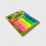 Banderitas Señaladores Autoadhesivas POP UP Fluo Pizzini - 5 Blocks x 30 Hojas De 12MM x 45MM - Orden y Estilo Para Tus Documentos - Imagen 3