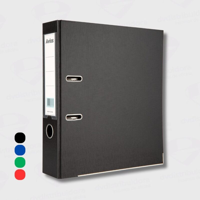 Bibliorato Avios Oficio Plastico Colores Lomo Angosto