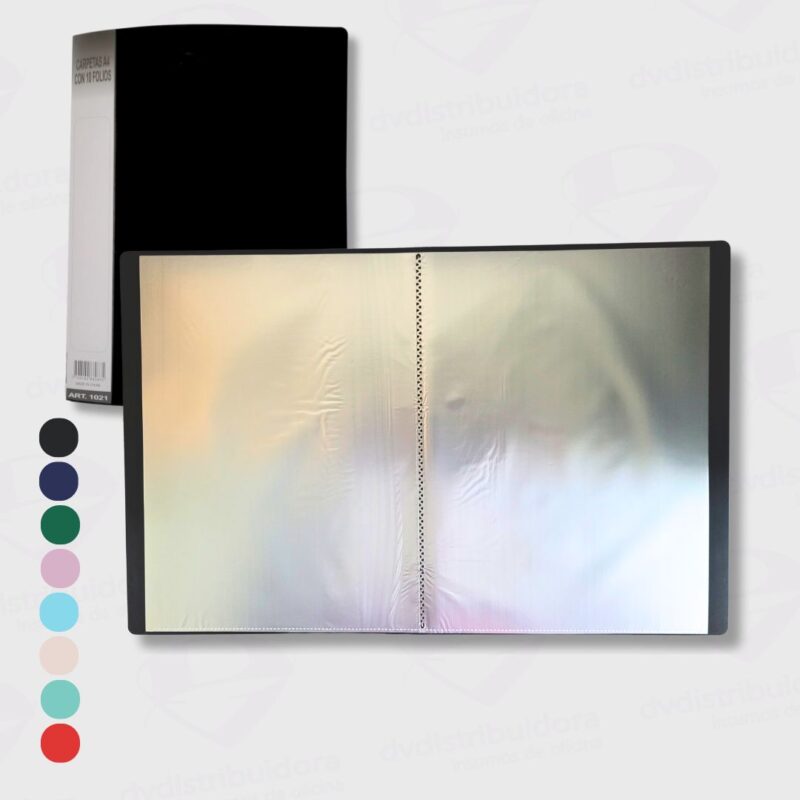 Carpeta Con 10 Folios A4