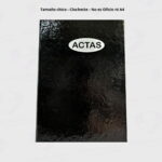 Libro de Actas Clochette "Chico" – Pagoda – 100 Hojas Foliadas 16.5CM x 26CM - Imagen 2