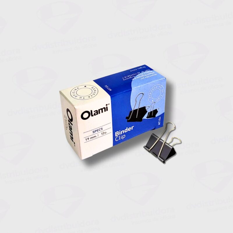 Manito Aprietapapel Broche Binder De 19MM Chico