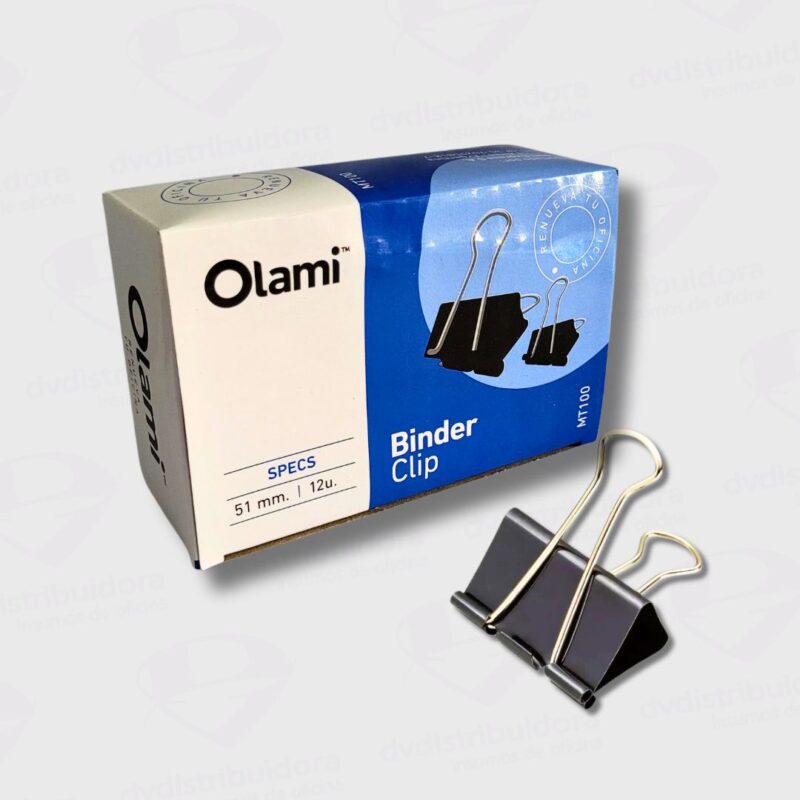 Manito Aprietapapel Broche Binder De 51MM Grande