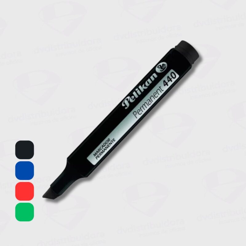 Marcador Permanente Indeleble Pelikan 440 Punta Cuadrada