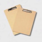 Tabla Portablock de Madera A4 u Oficio- Liggo - Portahojas con Broche Metálico