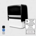 Sello Personalizado Automático Con Diseño A Medida Hasta 6x2cm - Professional Seal 2003