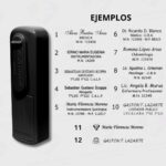 Sello Personalizado Automático Con Diseño A Medida 4.6x1, 8cm - De Bolsillo - Professional Seal Pocket - Imagen 2