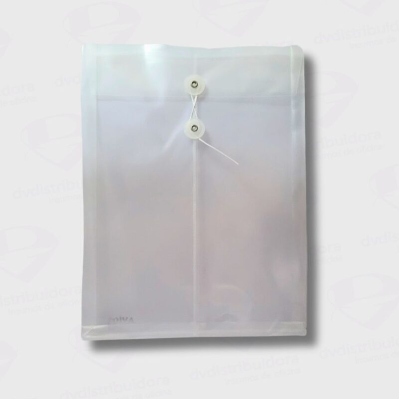 Sobre Plastico Cierre Con Hilo A4