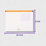 Sobre con Cierre Zip - Deli - Tamaño A4 - Resistente y Práctico - Imagen 4