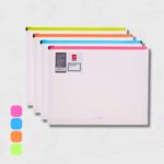 Sobre con Cierre Zip - Deli - Tamaño A5 - Calidad Premium