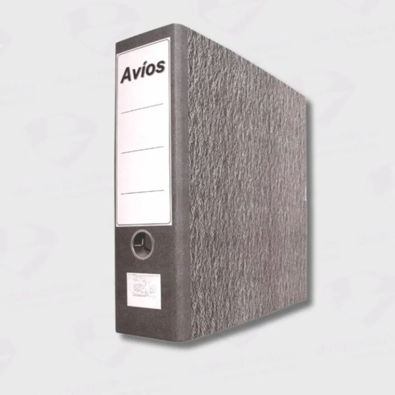 Bibiliorato Carton Gris tamaño A4