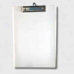 Tabla Portablock Plástico A4 y Oficio - Liggo - con Broche Superior Metálico - Imagen 3