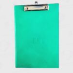 Tabla Portablock Plástico A4 y Oficio - Liggo - con Broche Superior Metálico