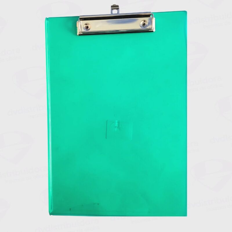 Portablock Plastico Liggo A4 verde