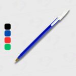 Bolígrafo Bic Opaco Trazo Medio - Diseño Hexagonal - La Birome Tradicional