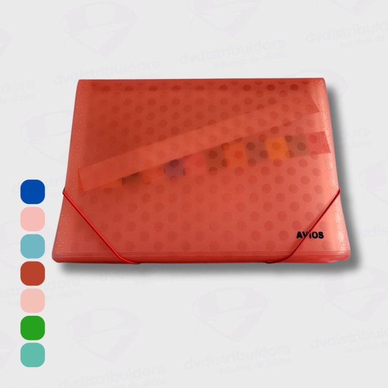 Clasificador Plastico oficio verde pastel