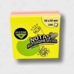 Notas Adhesivas Fluo Pizzini 50x50cm - Cubo x240 Hojas