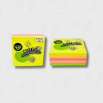 Notas Adhesivas Pizzini 75x75mm 320 Hojas Fluo - Adhesivo Reposicionable