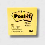 Nota Adhesiva Post It 654 76X76MM Amarillo