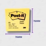 Nota Adhesiva Post It 654 76X76MM Amarillo (4)