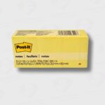 Notas Adhesiva Post It 38X50MM Amarillo (2)