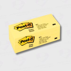 Notas Adhesiva Post It 38X50MM Amarillo