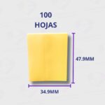 Notas Adhesiva Post It 38X50MM Amarillo (5)