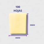 Notas Adhesivas Pizzini 50x40mm 100 Hojas - Pack x 3 unidades - Sticky Notes - Imagen 4