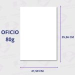 Resma de Papel Ledesma Autor Oficio 80g | Calidad Superior para Impresiones Perfectas - Imagen 4