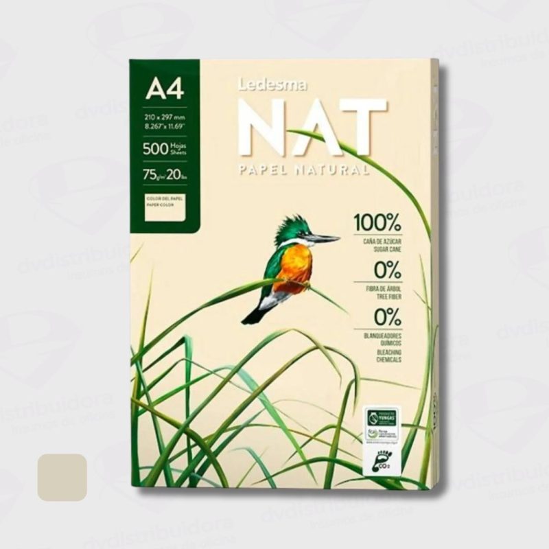 Resma de papel Ledesma NAT Color natural