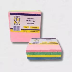 Taco De Color 9X9CM De 400 Hojas
