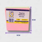 Taco De Color 9X9CM De 400 Hojas (6)