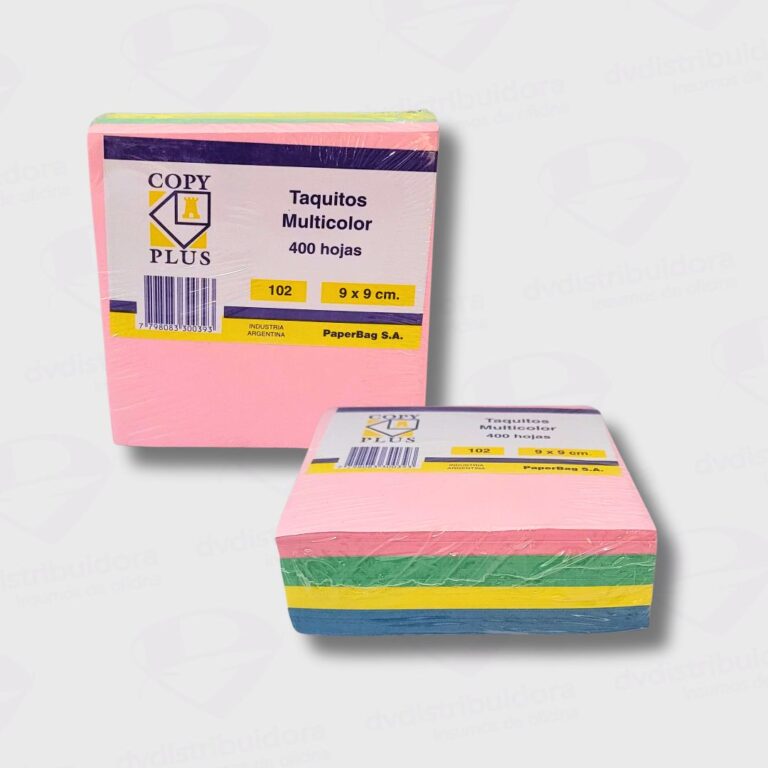 Taco De Color 9X9CM De 400 Hojas