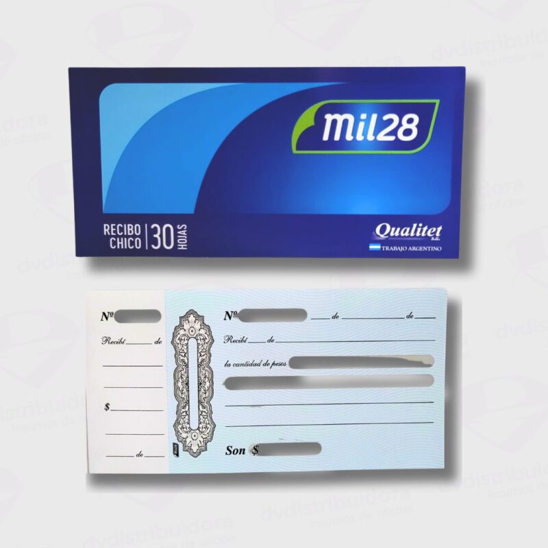 Talonario Mil28 Recibi Chico