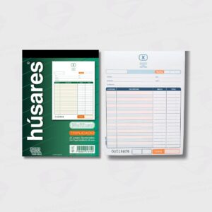 Talonario Husares 1615 Neutro Triplicado