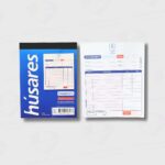 Talonario Husares 1817 Presupuesto Duplicado Chico