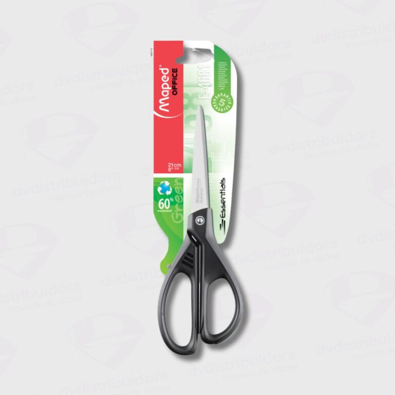 Tijera Mango Plastico Maped Essentials Green 21CM