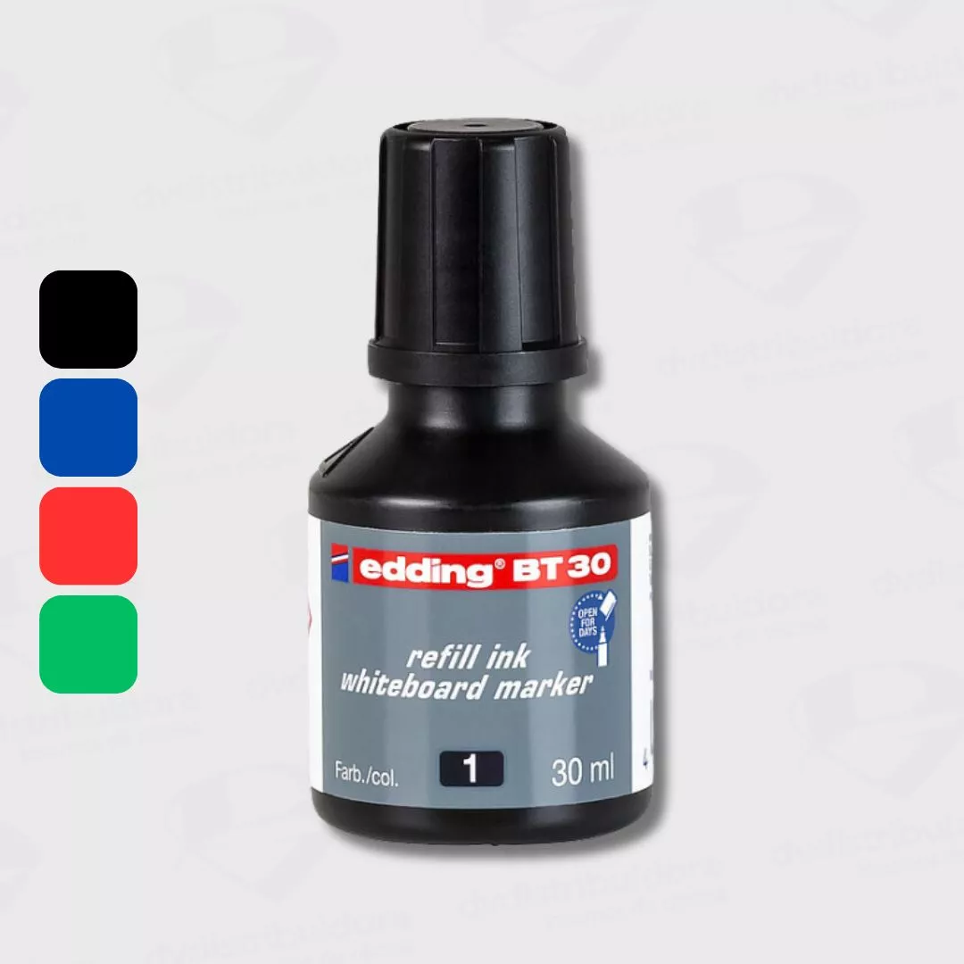 Tinta Edding T30 Tinta para Marcadores de Pizarra Edding BT30 - Recarga Rápida - 30ml - Imagen 1