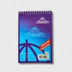 Block Anotador Congreso A6 Con Espiral - 80 Hojas - 98x150MM - Ideal Para El Bolsillo - Imagen 4