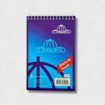 Block Anotador Congreso A6 Con Espiral - 80 Hojas - 98x150MM - Ideal Para El Bolsillo - Imagen 2