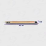 Bolígrafo Bic Cristal Trazo Fino De 0.8MM - Diseño Hexagonal Transparente - La Birome Fina Tradicional - Imagen 3