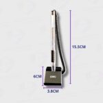 Bolígrafo Deli Tinta Gel Trazo De 0.5MM Con Cordón y Base Adhesiva - Diseño Circular - Calidad y Duración - Imagen 3